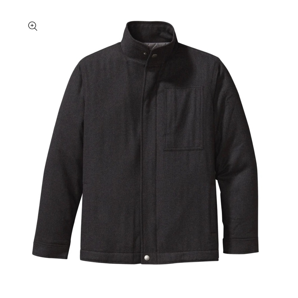 Patagonia Men's Insulated Felted Jacket Sz L Wool Blend Rare